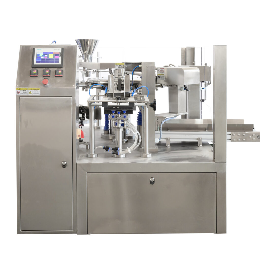 Automatic pre-made bag packaging machine for sauce - IAPACK