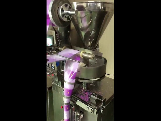 豆糖自动机械颗粒包装机